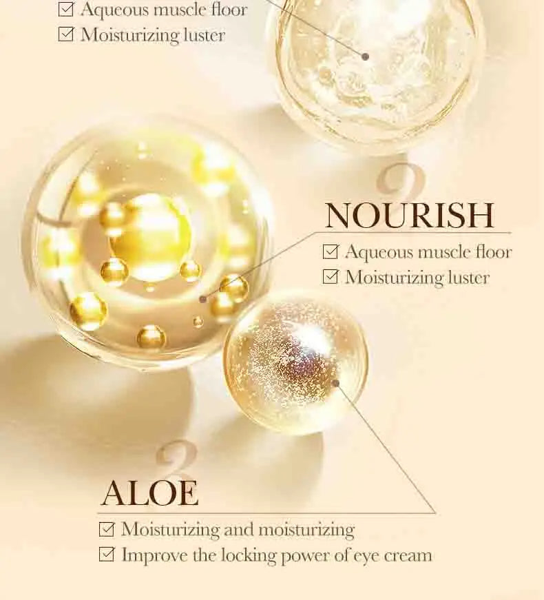 SADOER Caviar Collagen Eye Cream Anti Dark Circles Removal