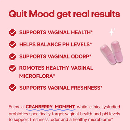 Quitmood Queen's Female-Focused Once-daily Women's complete V- Probiotics
