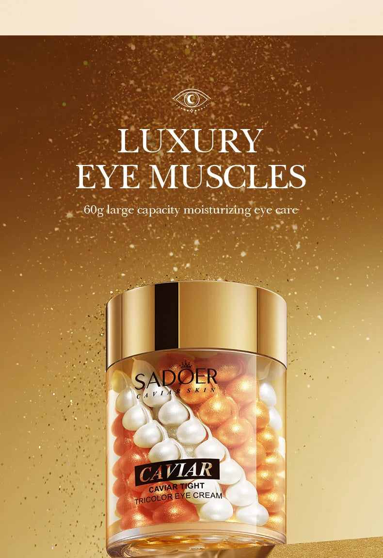 SADOER Caviar Collagen Eye Cream Anti Dark Circles Removal