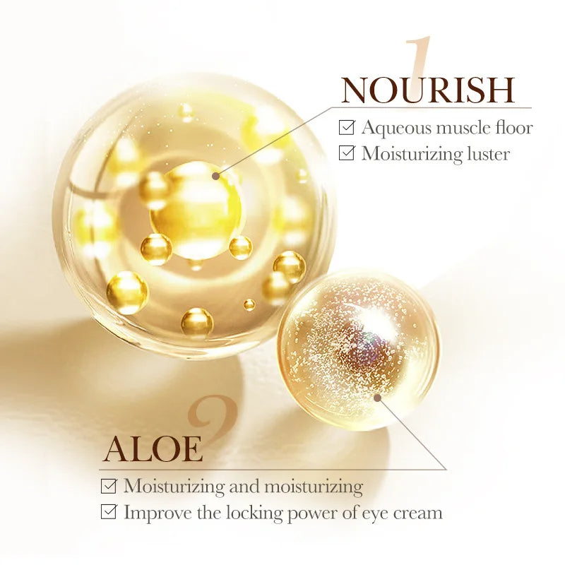 SADOER Caviar Collagen Eye Cream Anti Dark Circles Removal