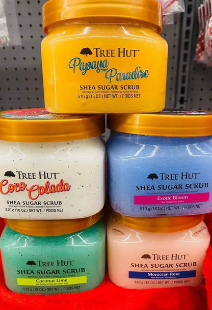 Tree Hut Organic Strawberry Shea Sugar Exfoliator