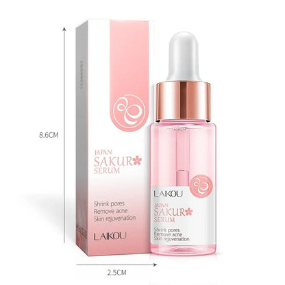 LAIKOU Sakura Face Essence Anti Wrinkle Serum Shrink Pores Anti-Aging Moisturizer